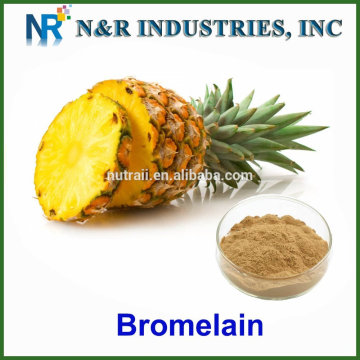 N &amp; R extrato de abacaxi de qualidade superior Bromelain em pó